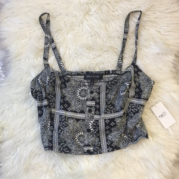 Rue21 Tops - $14| Bandana Print Crop Top, Sz L *Brand New*